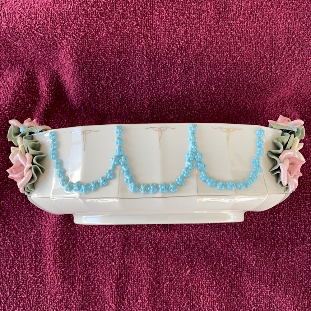Reina Califa Bone China Planter 218 Vintage - Picture 3 of 9